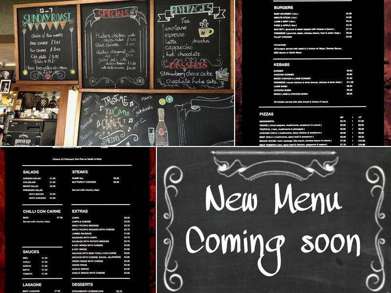 Premiere Bar & Grill Menu