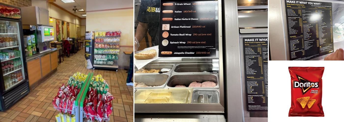 Subway Menu
