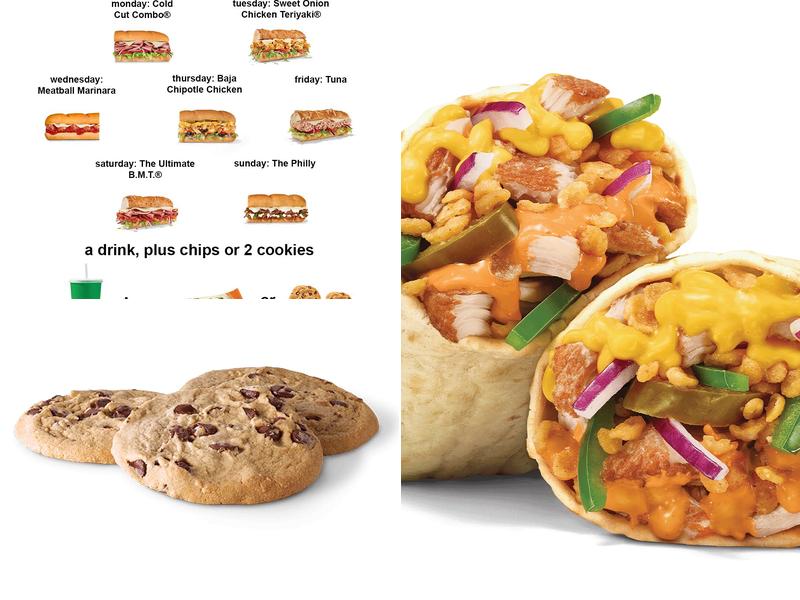 Subway Menu