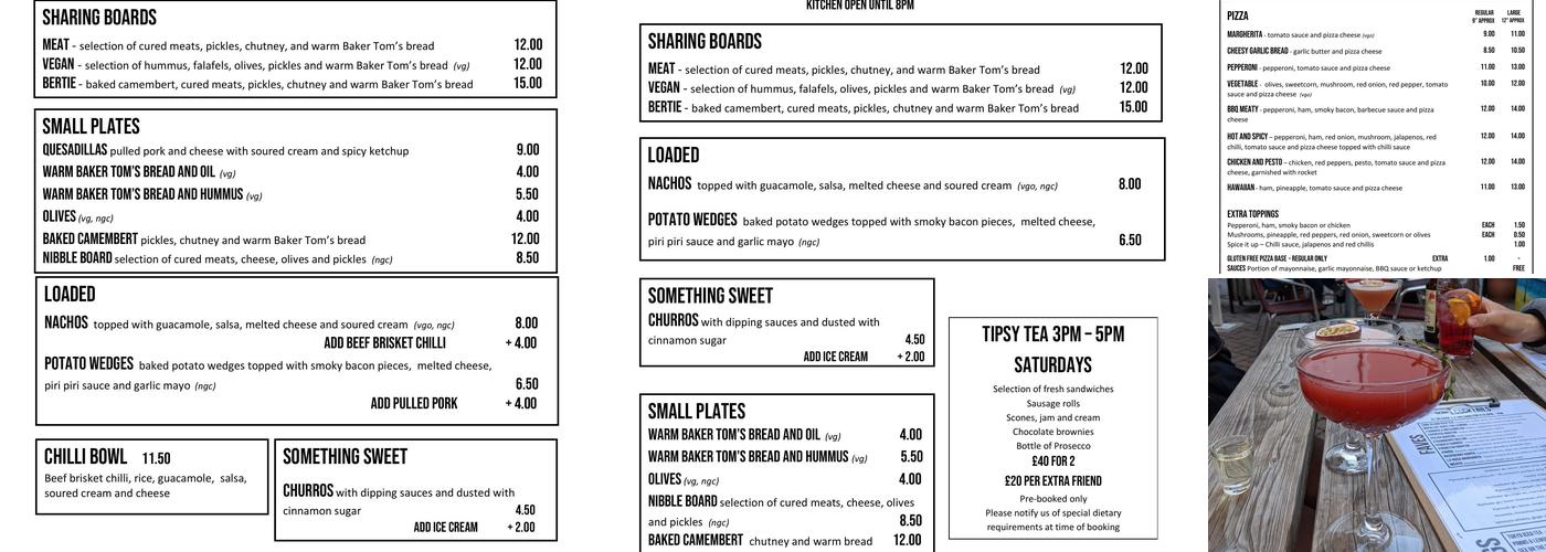 The Hive Menu