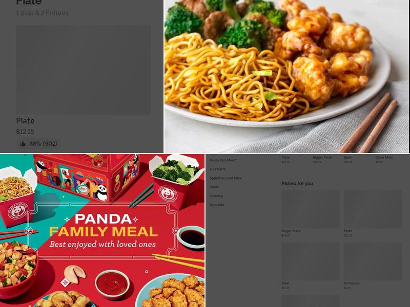 Panda Express Menu
