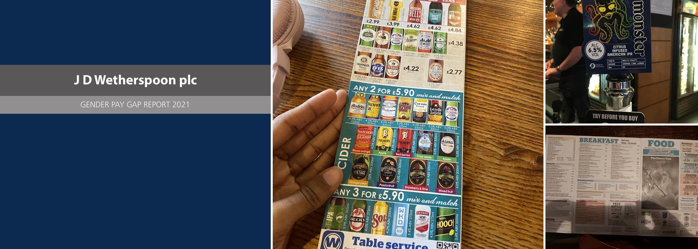 The Cherry Tree - JD Wetherspoon Menu