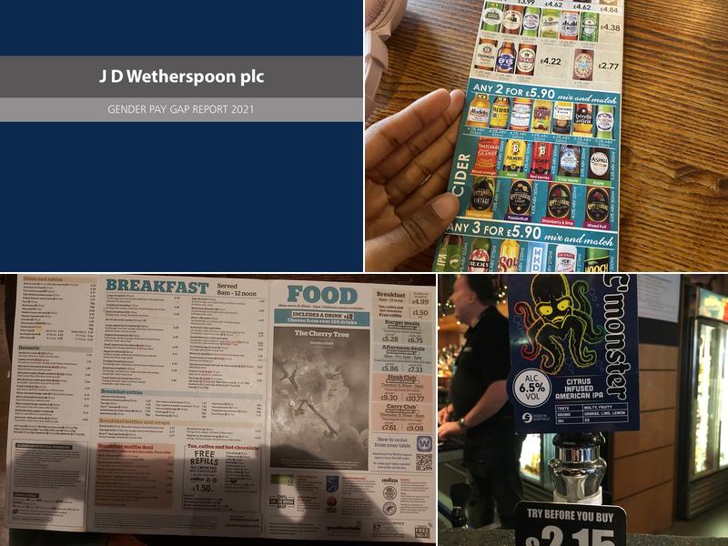 The Cherry Tree - JD Wetherspoon Menu