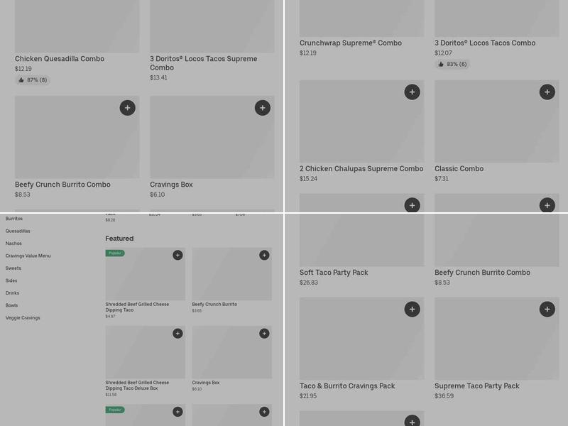 Taco Bell Menu
