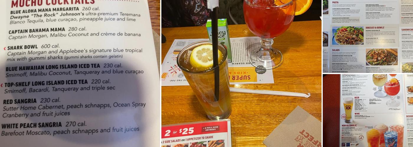 Applebee's Grill + Bar Menu
