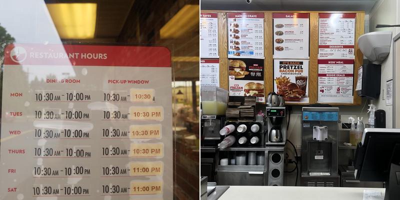 Wendy's Menu