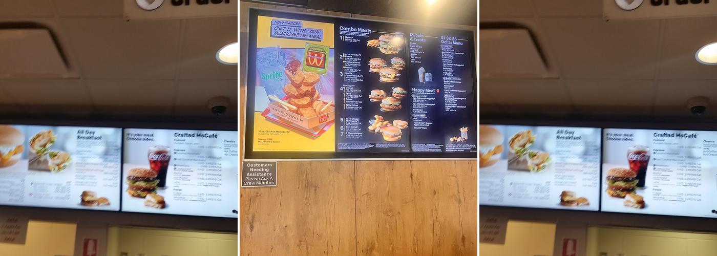 McDonald's Menu