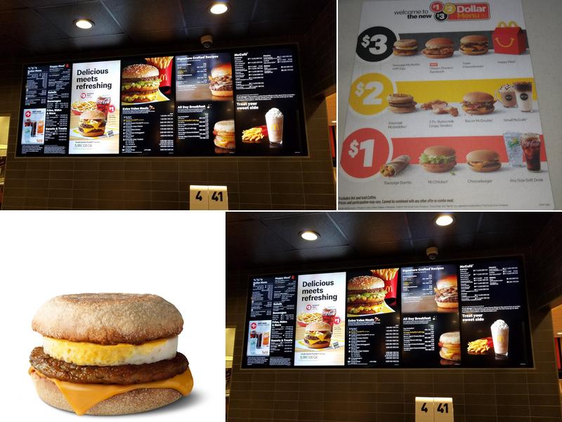 McDonald's Menu