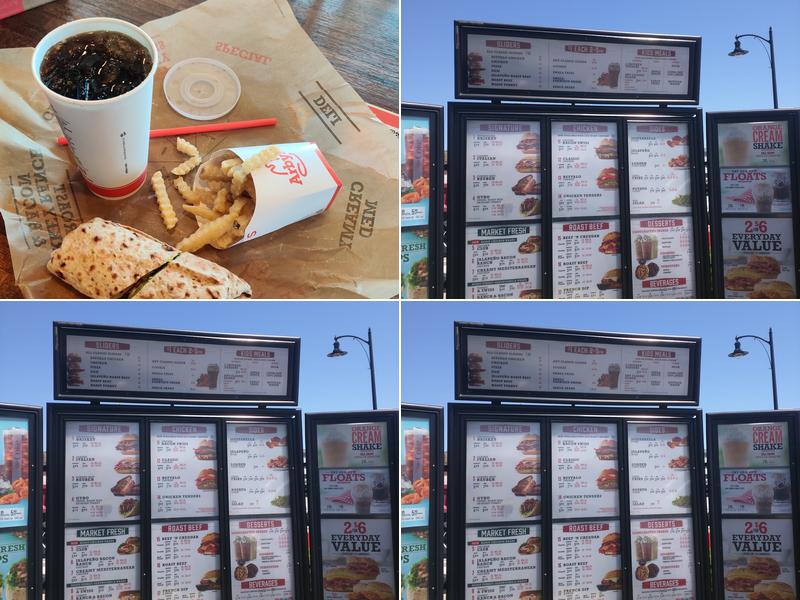 Arby's Menu