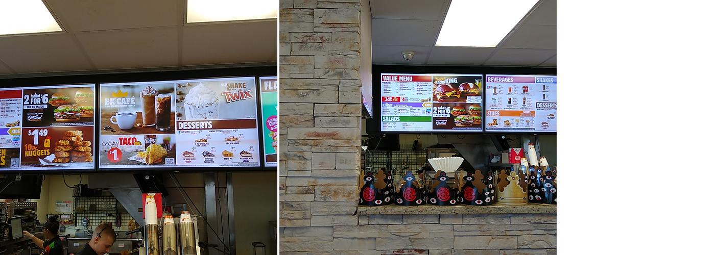 Burger King Menu