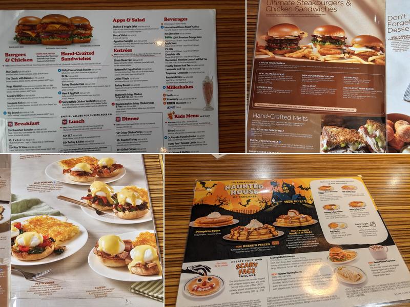 IHOP Menu