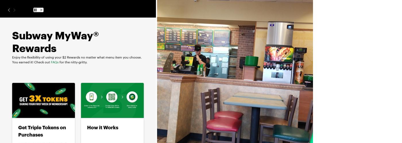 Subway Menu