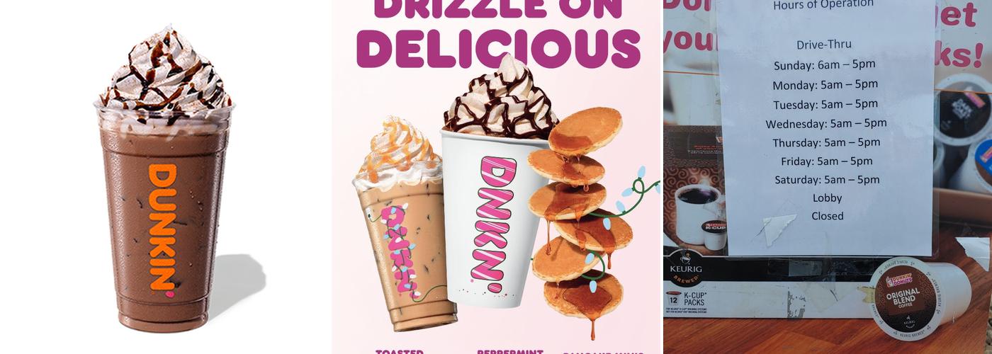Dunkin' Menu