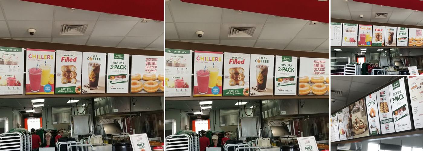 Krispy Kreme Menu