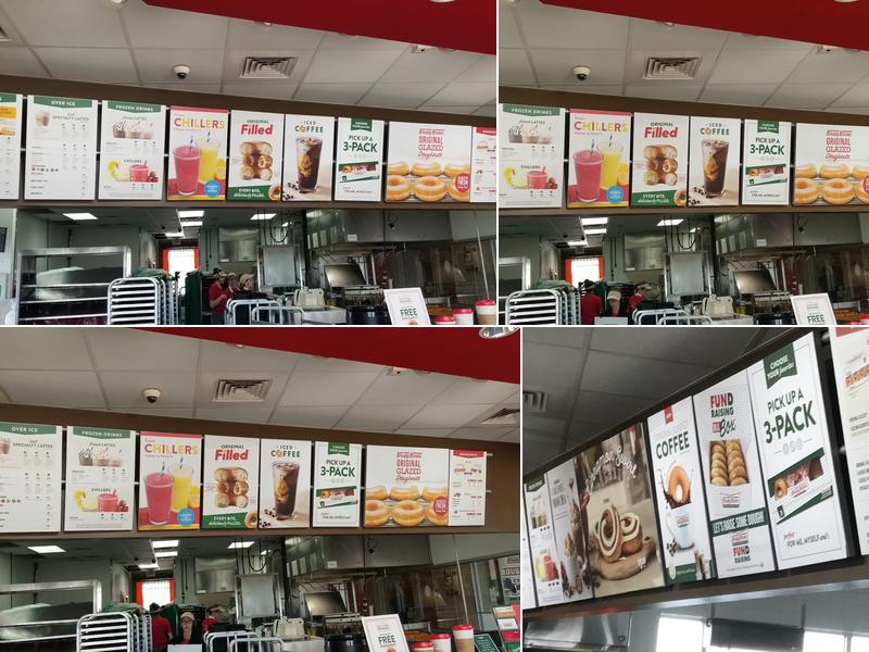 Krispy Kreme Menu