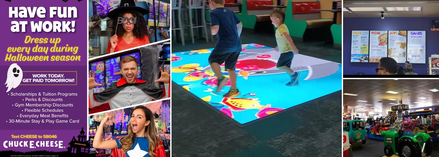 Chuck E. Cheese Menu