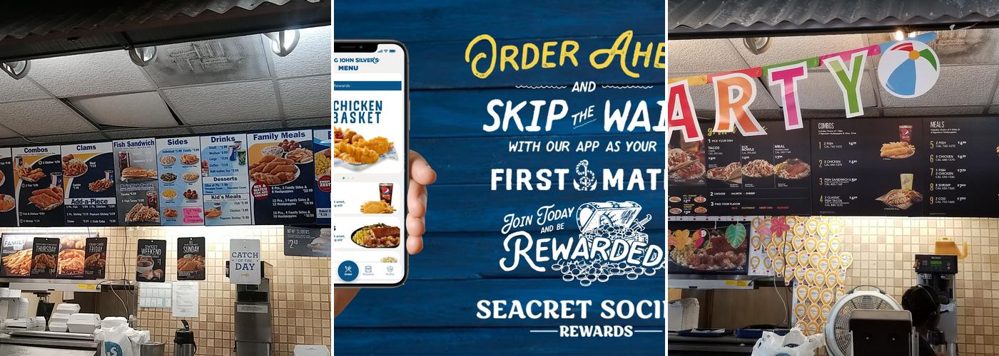 Long John Silver's Menu