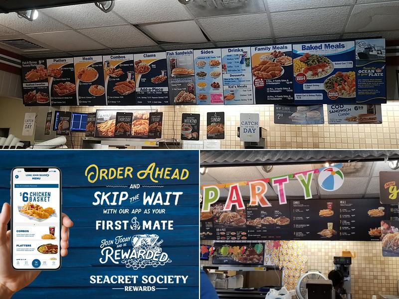 Long John Silver's Menu