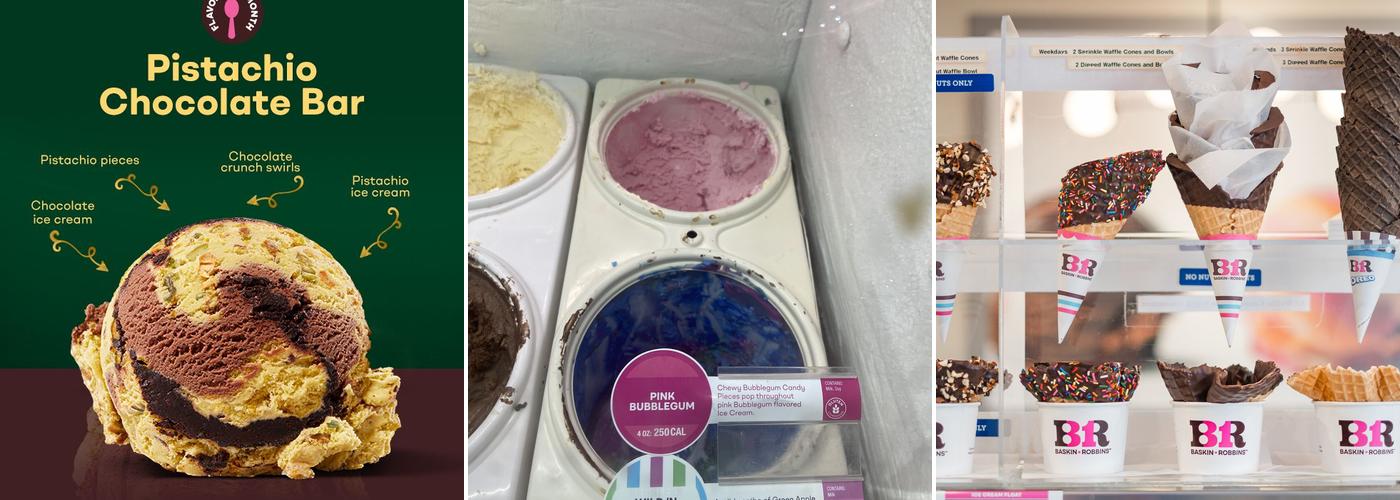 Baskin-Robbins Menu