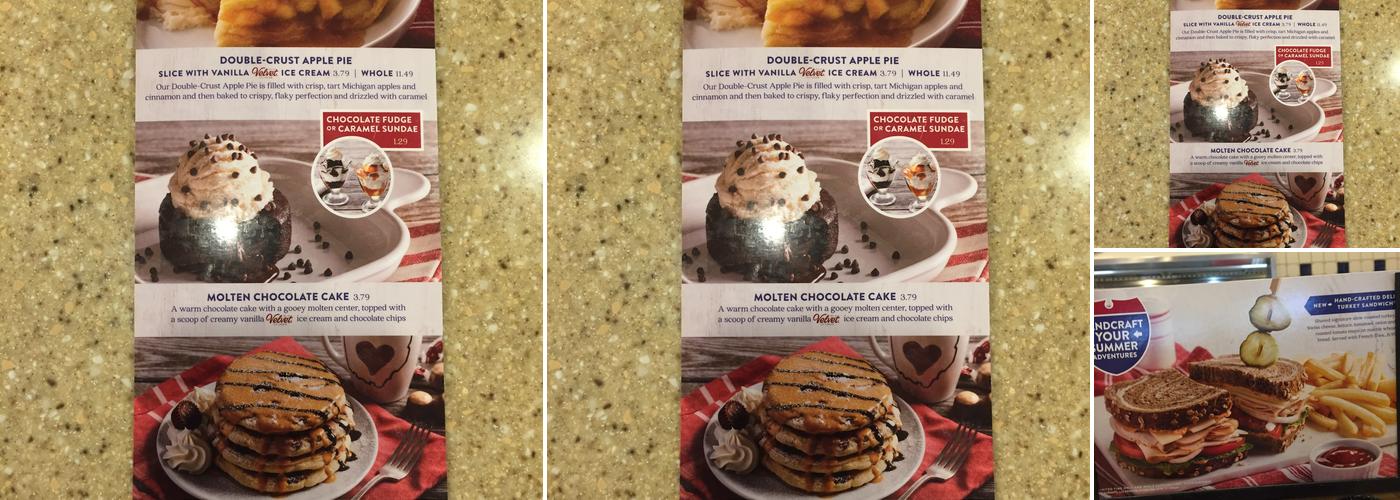 Bob Evans Menu