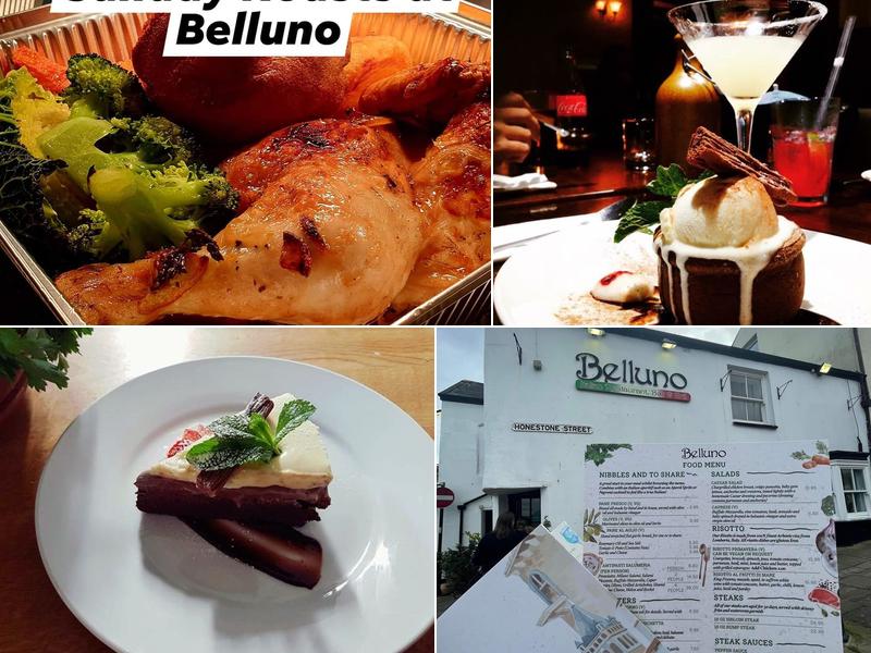 Belluno Bideford Menu