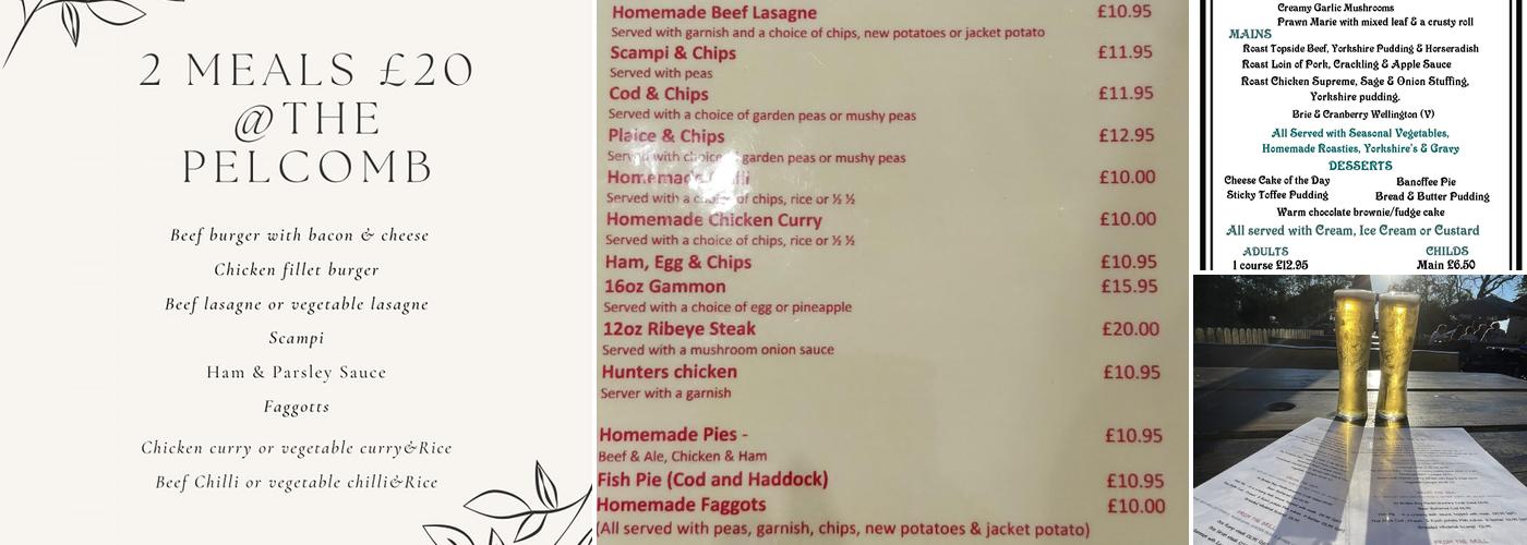The Pelcomb Inn Menu