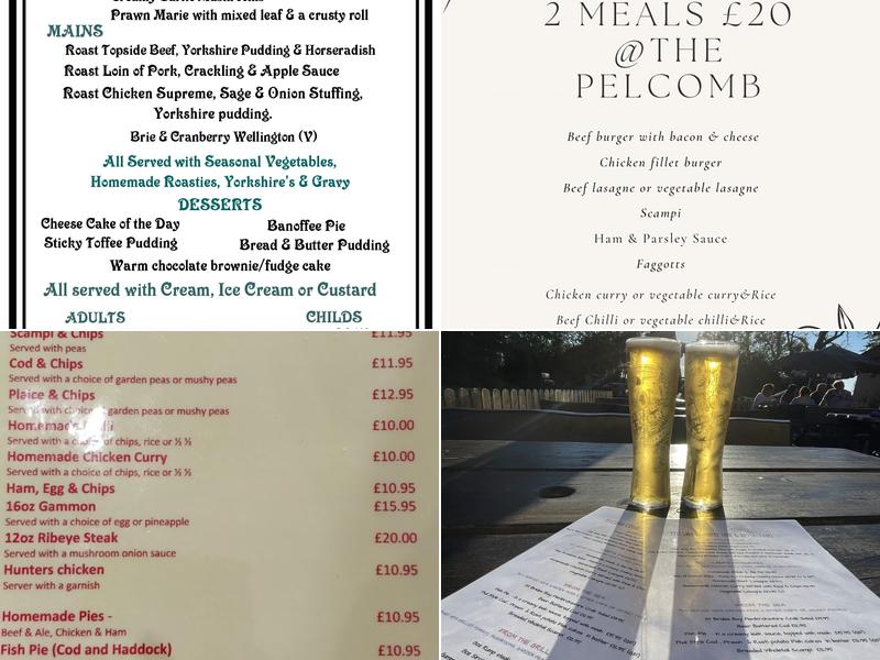 The Pelcomb Inn Menu