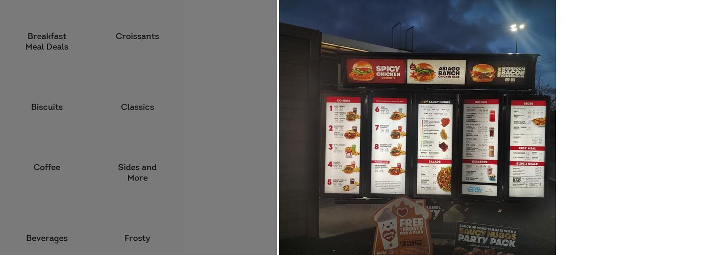 Wendy's Menu