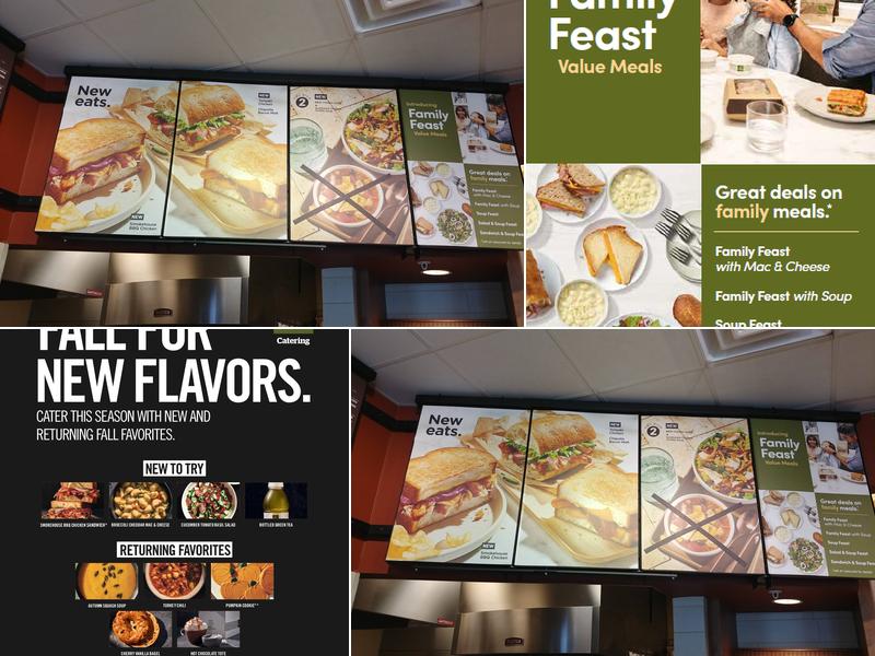 Panera Bread Menu