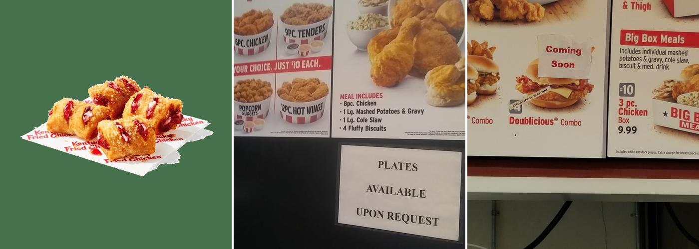 KFC Menu