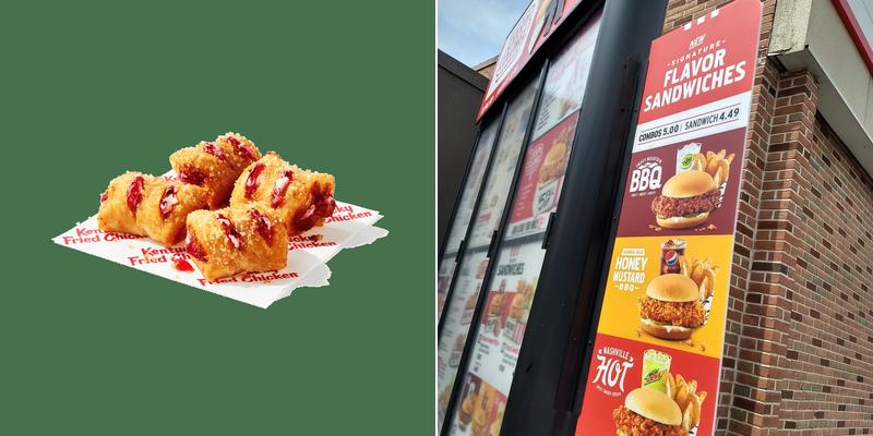 KFC Menu