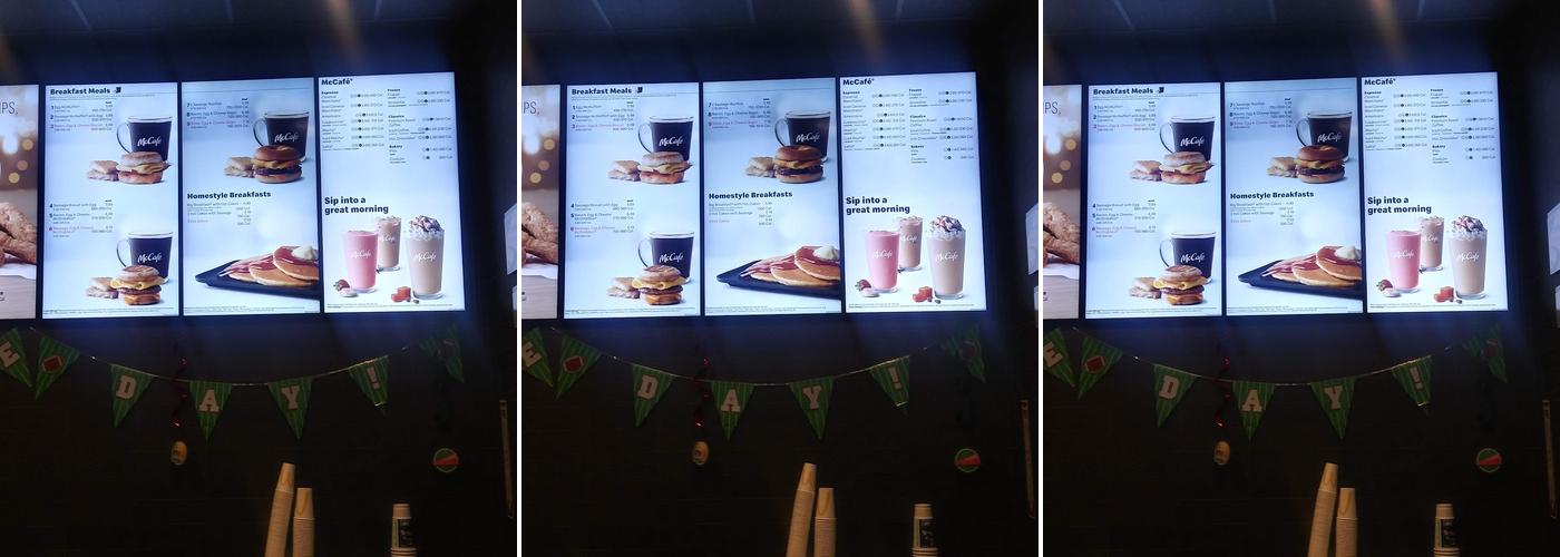 McDonald's Menu