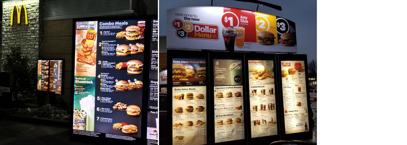 McDonald's Menu