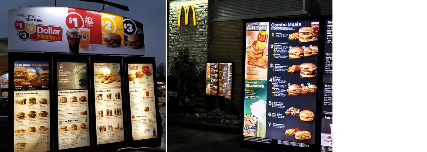 McDonald's Menu