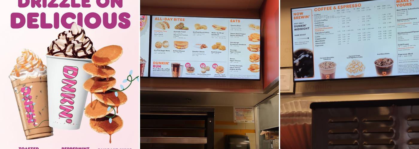 Dunkin' Menu