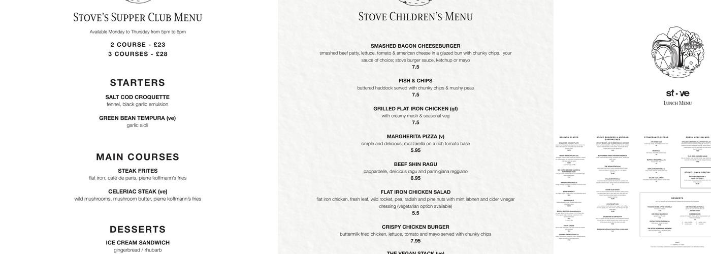 Langdale Hotel & Spa Menu