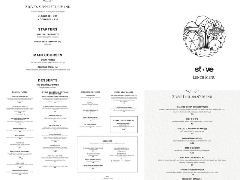 Langdale Hotel & Spa Menu