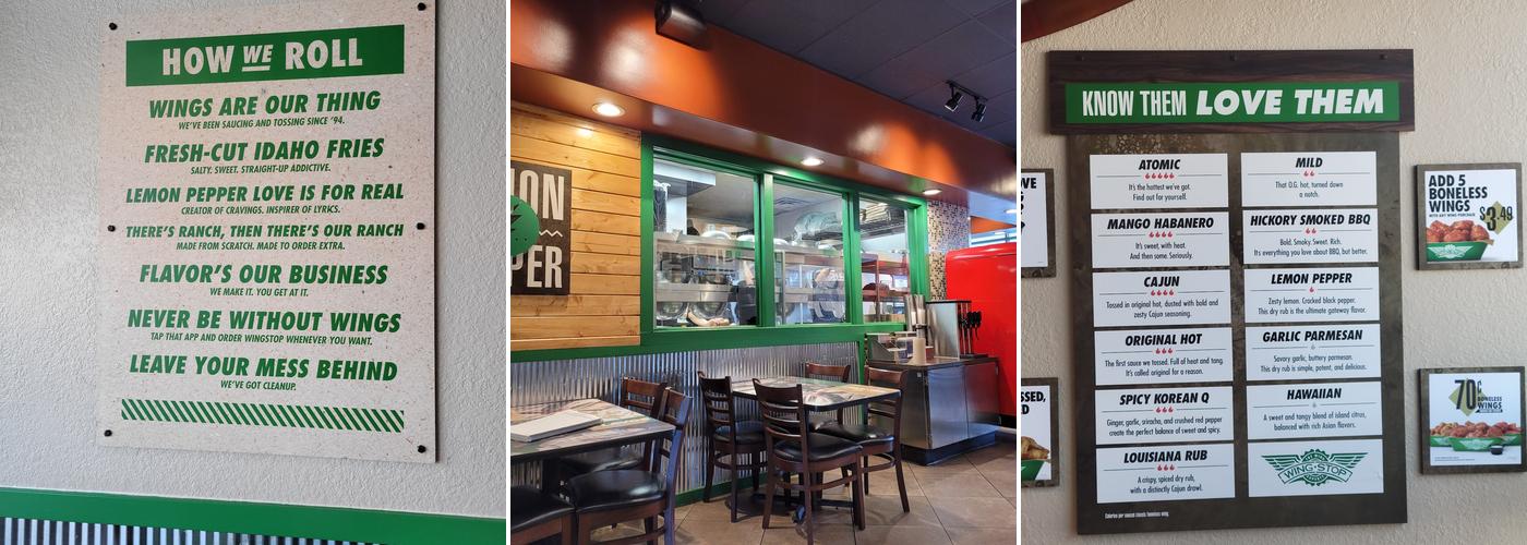 Wingstop Menu