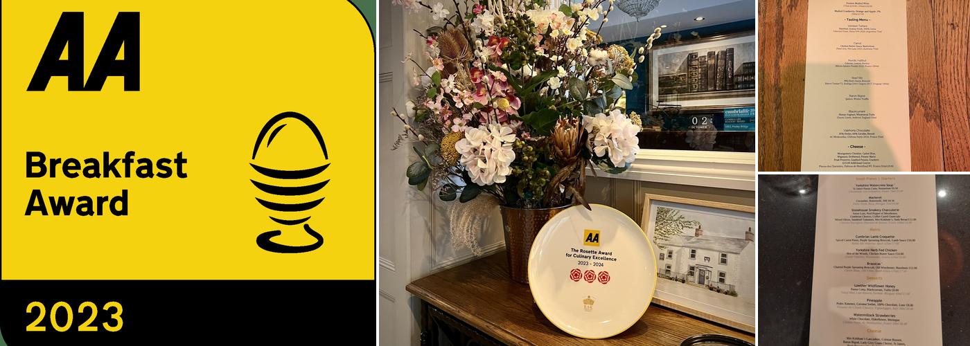 1863 Restaurant with Rooms Menu