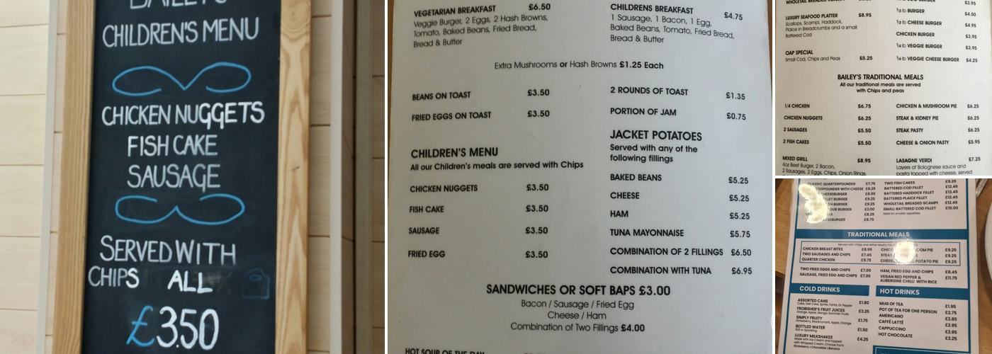 Sea Breeze. Takeaway/Licensed Restaurant. Menu