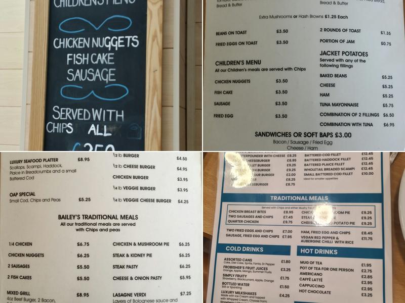 Sea Breeze. Takeaway/Licensed Restaurant. Menu