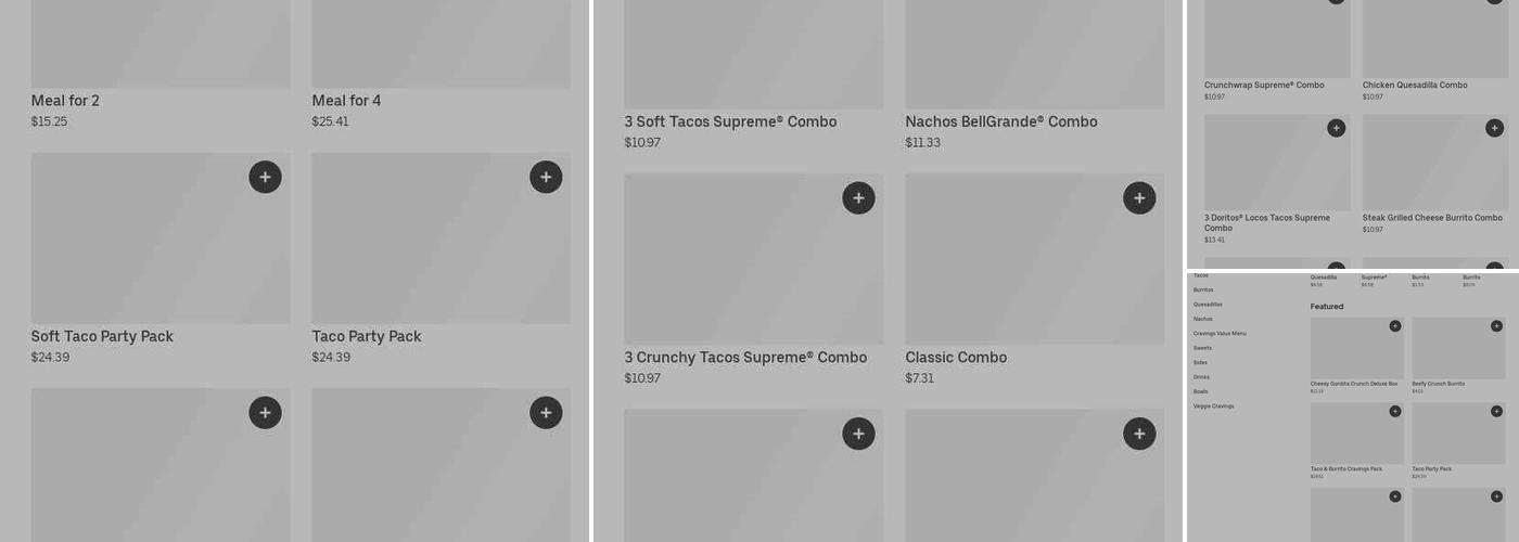 Taco Bell Menu