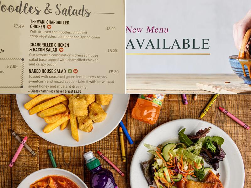 The Rayleigh Lodge Menu