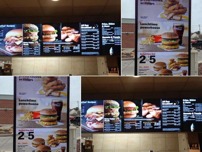 McDonald's Menu