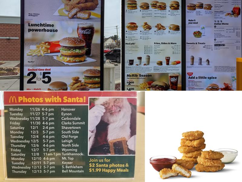 McDonald's Menu