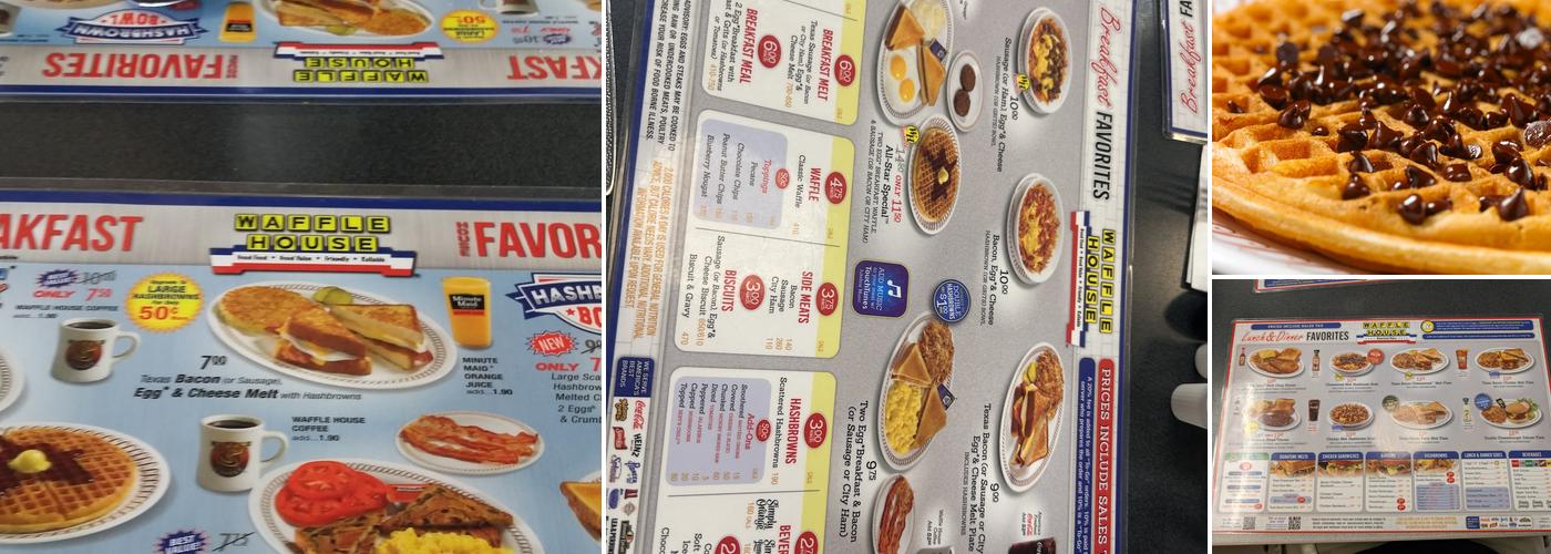 Waffle House Menu