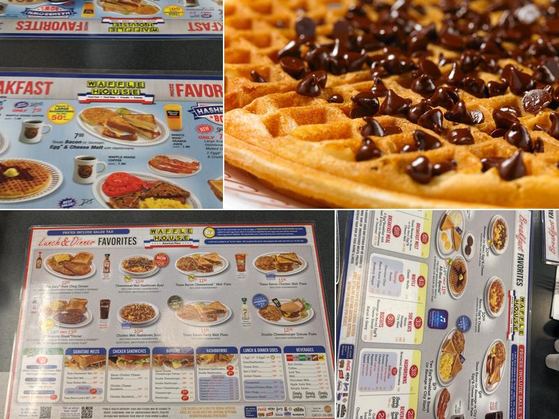 Waffle House Menu