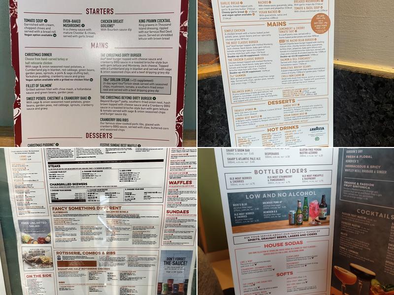 Harvester Quayside Mediacityuk Menu