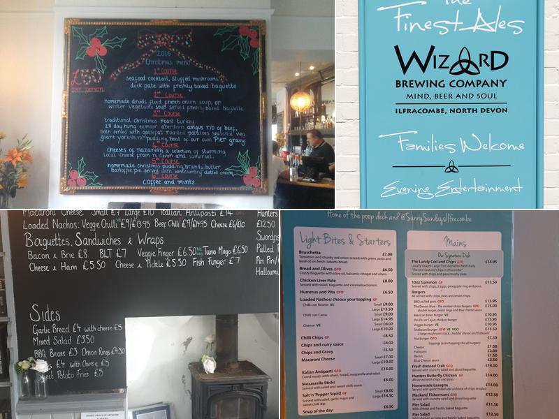 The Pier Brewery Tap & Grill Menu