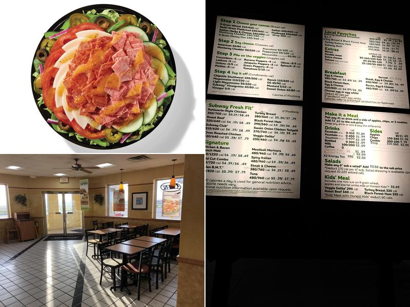 Subway Menu